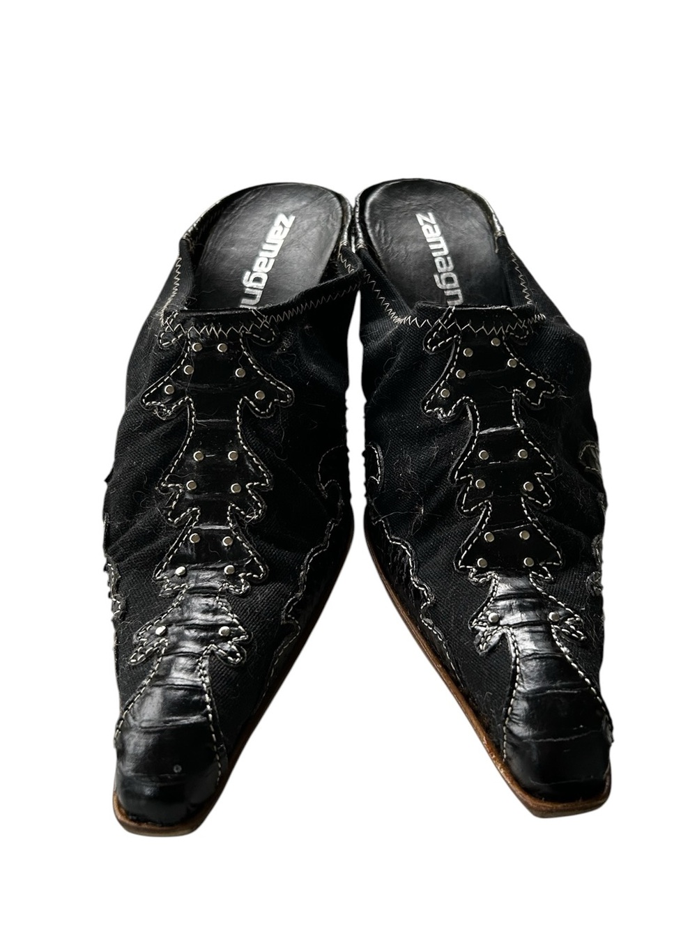 Vintage Y2K Zamagni Mules Size 37